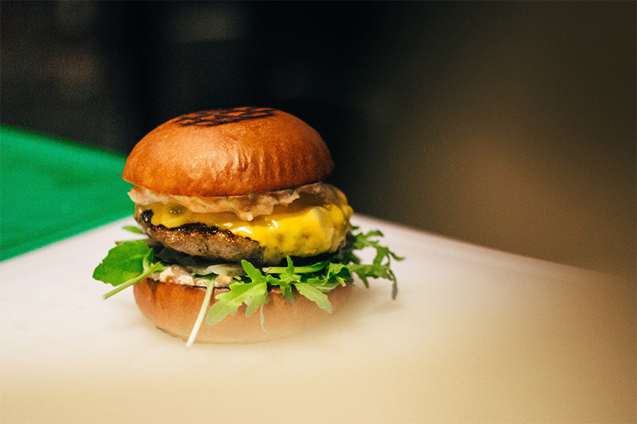 receta carne cheeseburger